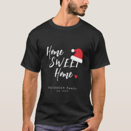 God hemma i jultomtefamiljen namn t shirt