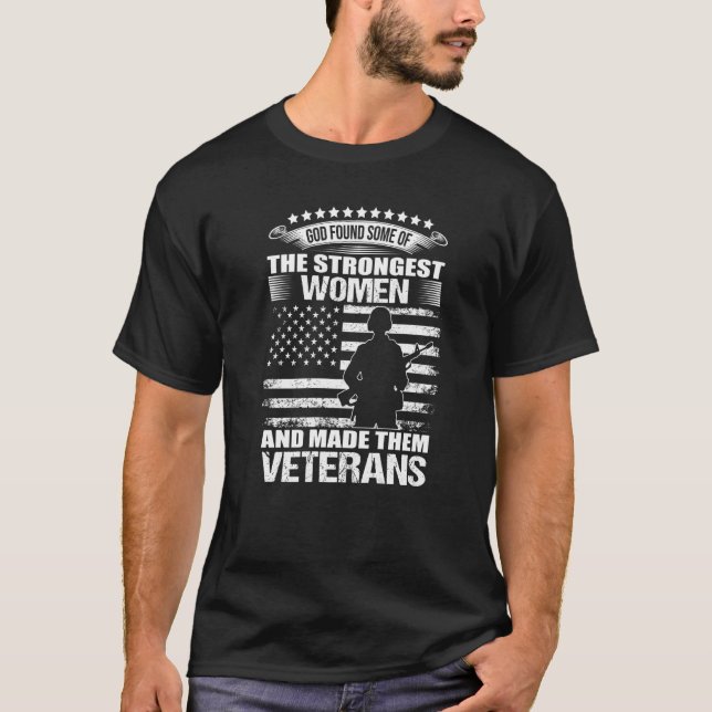 GOD HITTADE NÅGRA AV DE STARKASTE KVINNORNA OCH GJ T SHIRT (Framsida)
