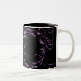 God is a Woman in Love detail Två-Tonad Mugg