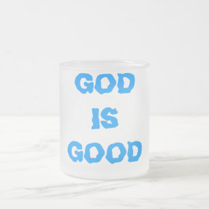 GOD IS BRA FROSTAD GLASMUGG