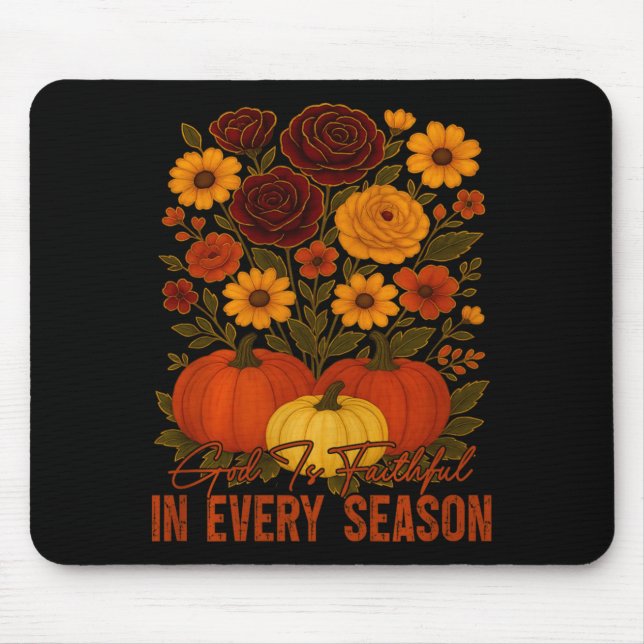 God Is Faithful In Every Season Christian Fall Boh Musmatta (Framsidan)