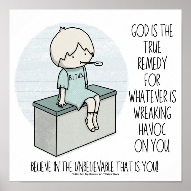 God is the Remedy Poster (Framsidan)