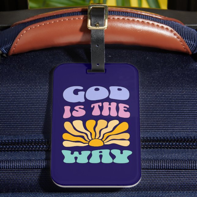 God is the Way Bagagebricka (Framsida Insitu 2)