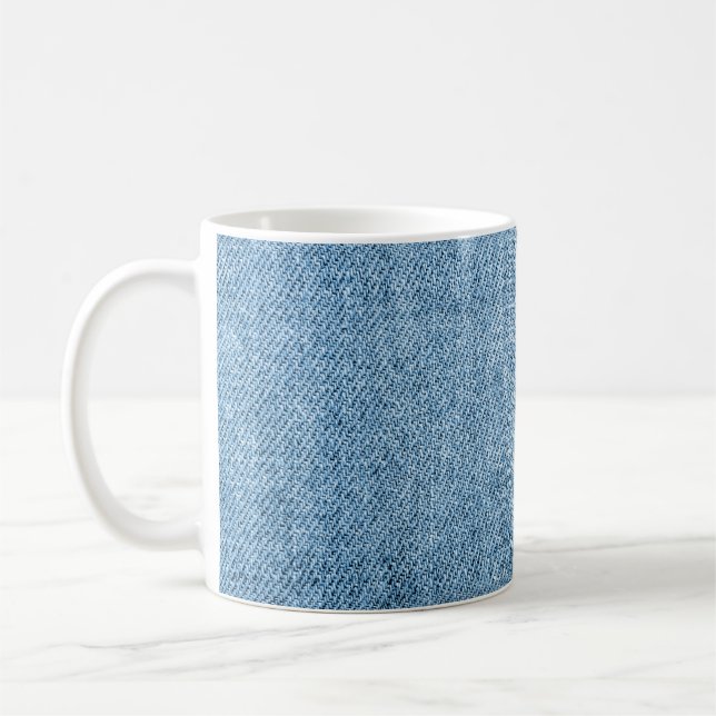 God Jeans: vacker, sömlös Struktur. Kaffemugg (Vänster)