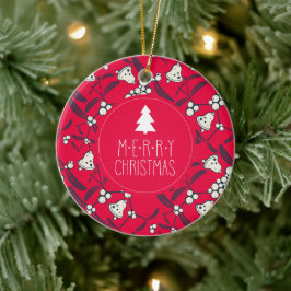 God Jingle Klockor Glatt Hälsning Collection Julgransprydnad Keramik