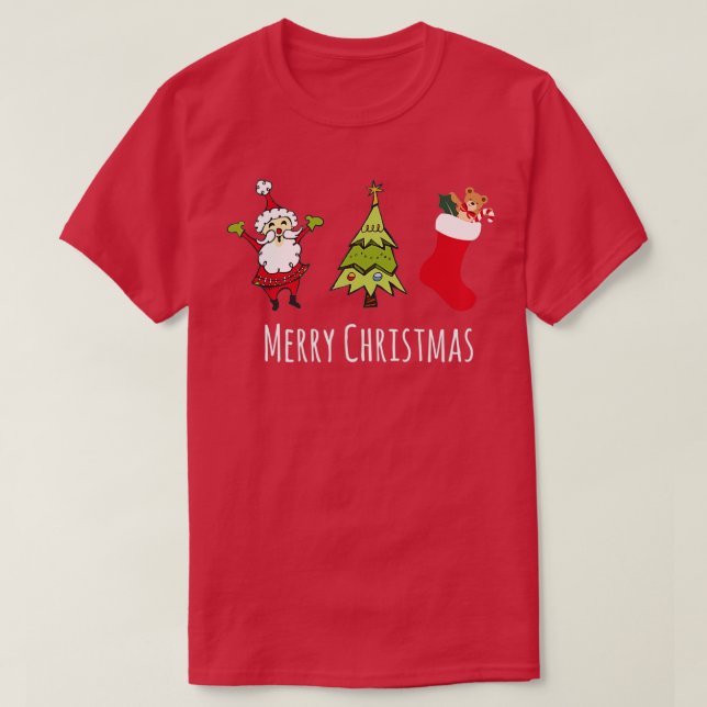 God jul 10 t shirt (Design framsida)