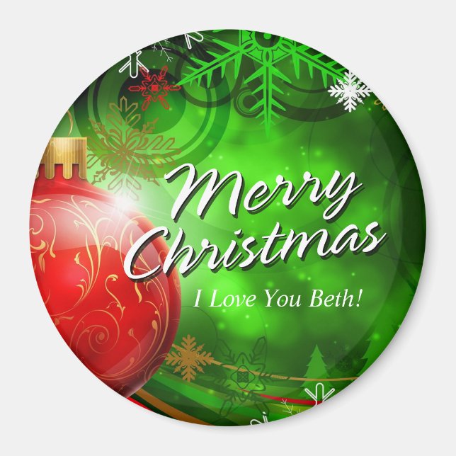 God jul 13 Ornament Magnet (Framsidan)