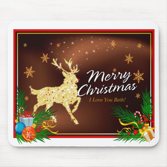 God jul 15 Mousepad Musmatta (Framsidan)