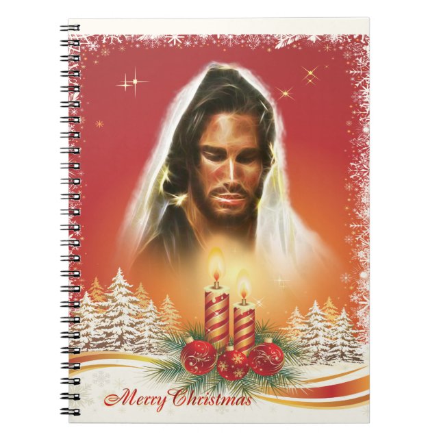 God jul 16 bärbar dator anteckningsbok (Framsidan)