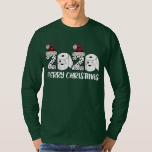 God jul 2020 KarantänToilet Papprare Santa T Shirt