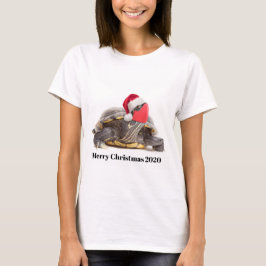 God jul 2020 Turtle i Ansikte Mask T Shirt