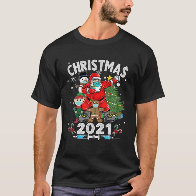God jul 2021 - Santa T Shirt (Framsida)