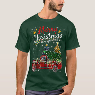 God jul 2022 Leopard Buffalo Red Play Xma T Shirt