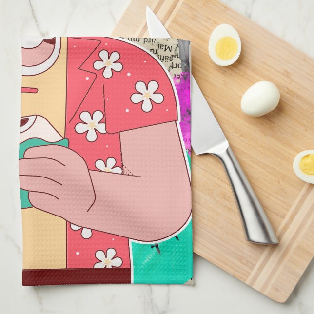 God jul 2024 kökshandduk (Vikt i Fjärdedel)