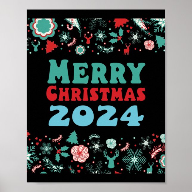 God jul 2024 poster (Framsidan)