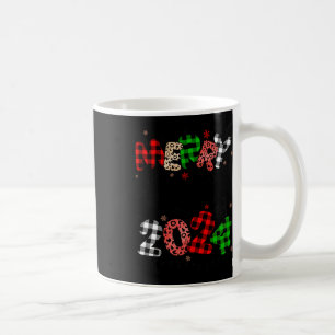 God jul 2024 Santa Hat Matching Family Paj Kaffemugg