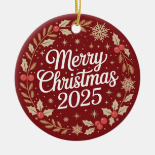 God Jul 2025 Julgransprydnad Keramik