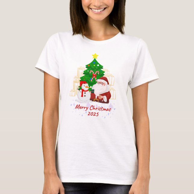 God jul 2025 Unisex Jersey Tee (Framsida)