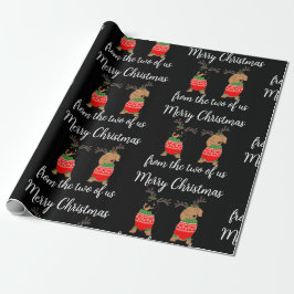God jul 2 avvisade Dachshunds Presentpapper