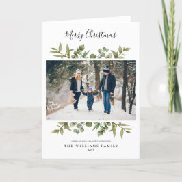 God jul 2 Fotomodern Chic Greenery Helgkort