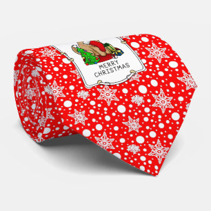 God jul 2 Goldendoodle (guldröd) Cute Slips