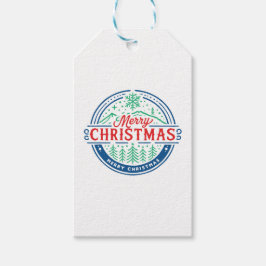God Jul 2 Presentetikett