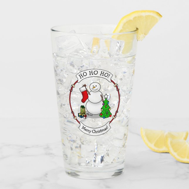 God jul 2 Träd, Snögubbe Glaskopp (Bakside Is)