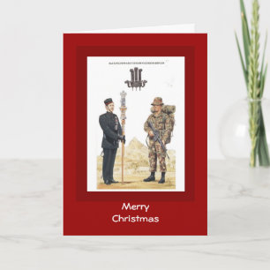 God jul 2nd egna Gurkha för kung Edward VIIS Helgkort