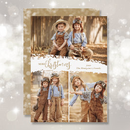 God jul 3 Fotokollage Julkort