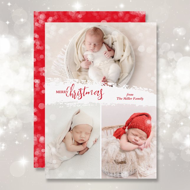 God jul 3 Fotokollage Julkort (Skapare uppladdad)