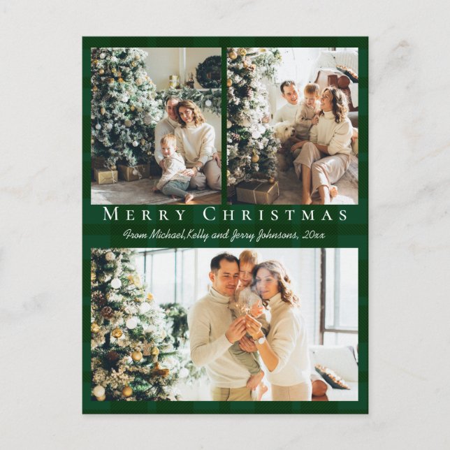 god jul 3-grönten buffalo har lösts helg vykort (Framsida)