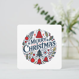 God Jul 3 Inbjudningar