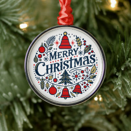 God Jul 3 Julgransprydnad Metall