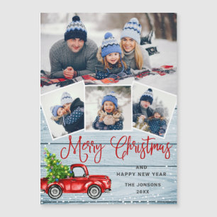 god jul 4-FOTO-Helgdag-magnetiskt kort