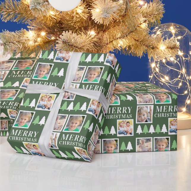 God jul 4 Foton Röd jul Presentpapper (Helgdagar)