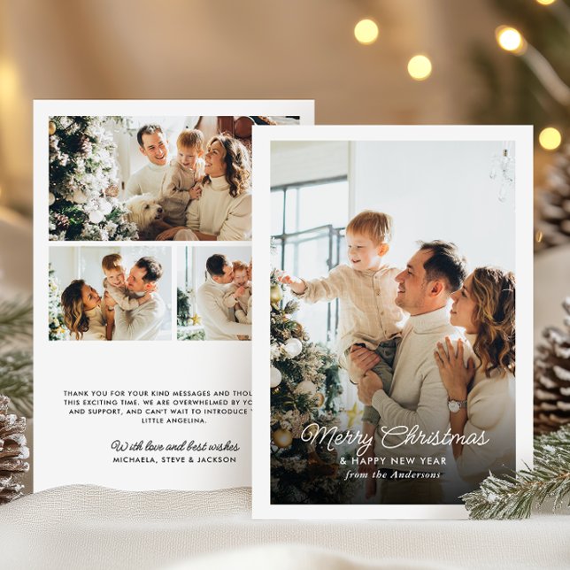 God jul 4-fotopersonligt meddelande (Skapare uppladdad)