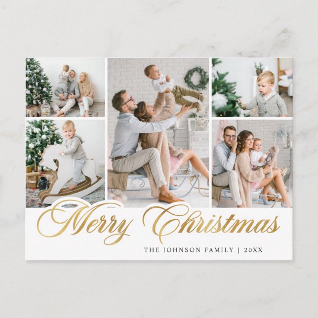 God jul 5-FOTOJulhälsningar Vykort (Framsida)