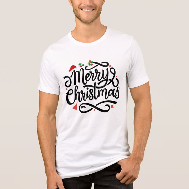 God jul-61039 t shirt (Framsida)