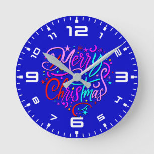 God jul-83167 rund klocka
