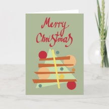 God jul-abstrakt julgran