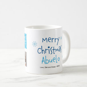 God jul Abuelo 2 Photo Anpassningsbar Mugg