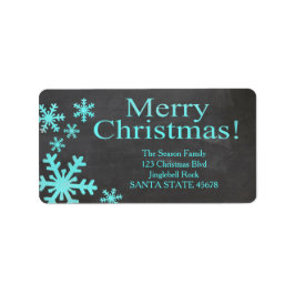 God jul-adressetikett adressetikett