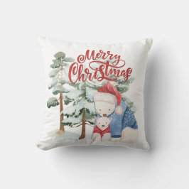 God jul Adsible Helgdag Design Kudde