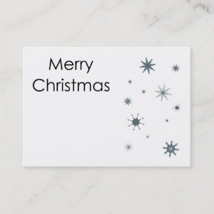 God jul Affärskort Visitkort