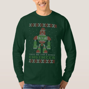 God jul AI Robot T Shirt
