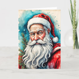 God jul Alla från Jultomten Helgkort