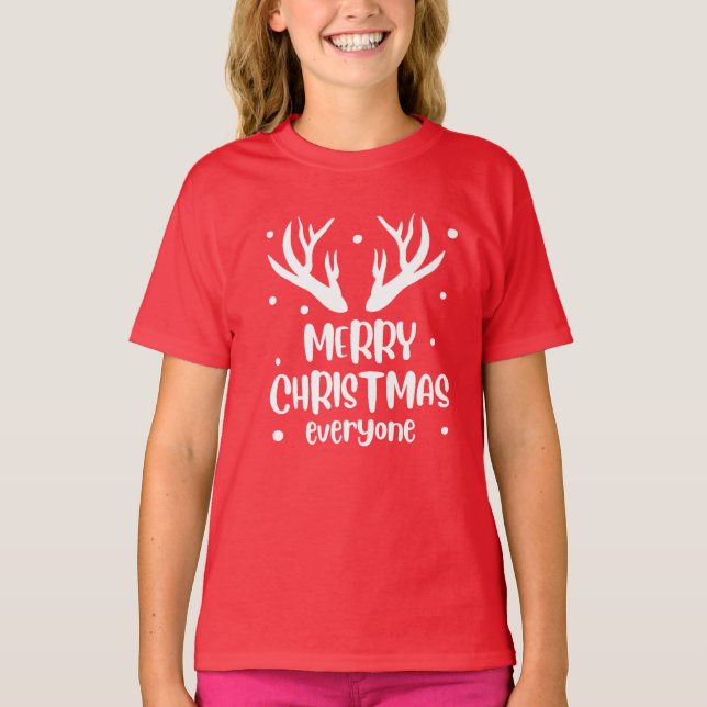 God jul alla t shirt (Framsida)