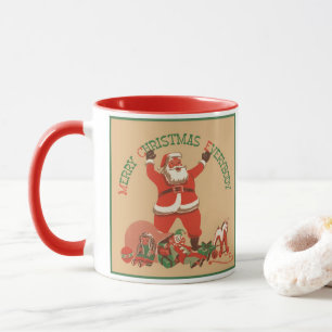 God Jul alla! Vintage Tomte Mugg