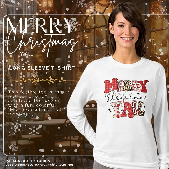 God Jul allesammans Långärmad T-Shirt (Skapare uppladdad)