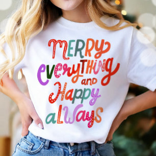 God jul - allt Lycklig är alltid modernt T Shirt